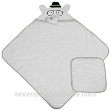 100% bambou bébé capuche serviette super moelleux éléphant premium bébé serviette de bain --Mrs éléphant